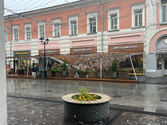 Сильный ливень превратил Нижний Новгород в Венецию - фото 10