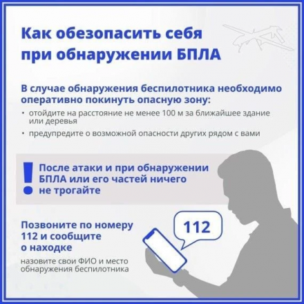Как вести себя во время атаки украинских БПЛА, напомнили нижегородцам - фото 4