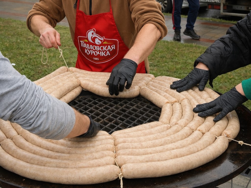 12-метровую купату приготовили на празднике в Павлове - фото 1