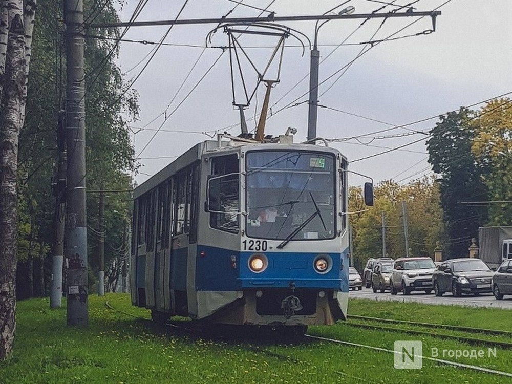 Трамваи № 5 в Нижнем Новгороде изменили маршрут после грозы