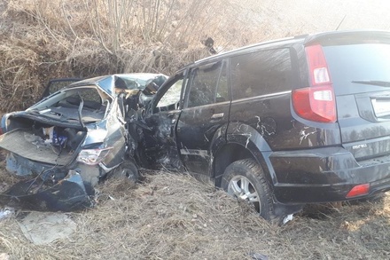 Женщина-водитель погибла при столкновении двух иномарок в Кстовском районе