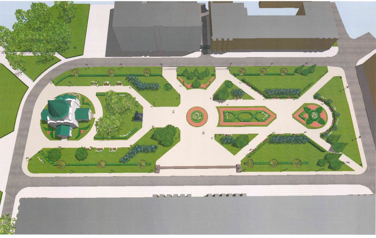 Депград показал, как будет благоустроена центральная площадь Нижегородского кремля - фото 1