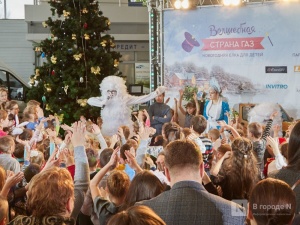 «Луидор» устроил новогоднее гулянье для сотен нижегородцев и их детей