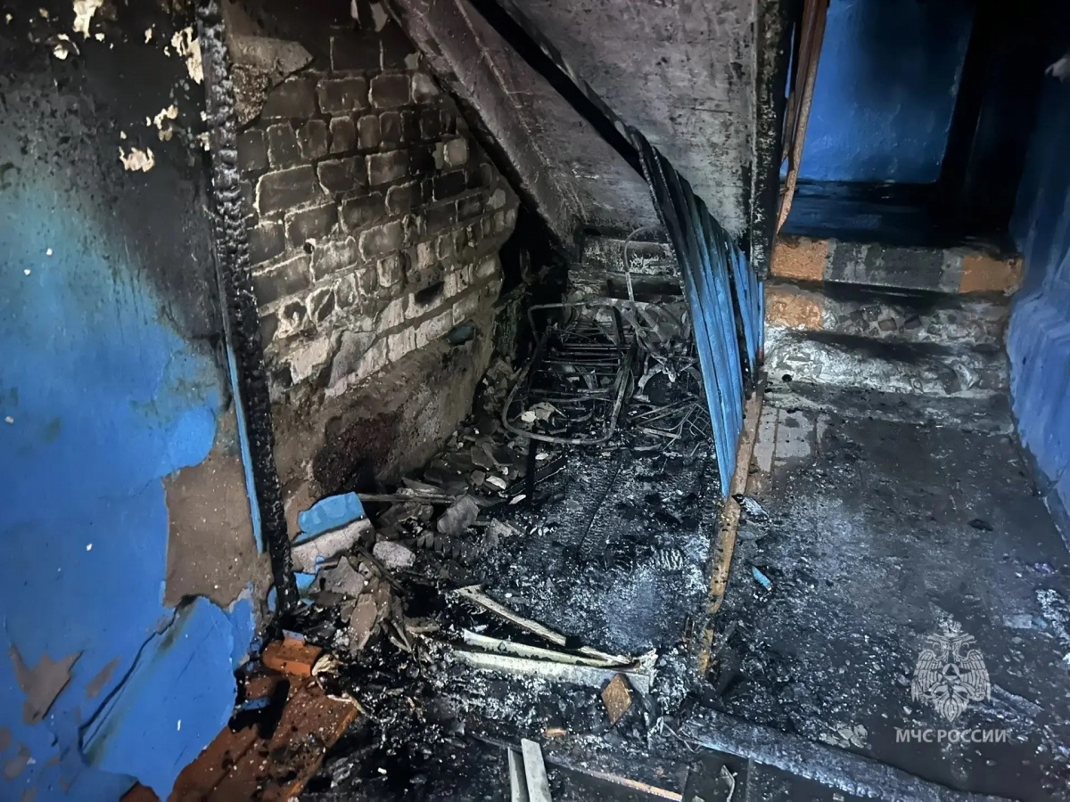 Детская шалость: пожар произошел в жилом доме в Нижегородской области - фото 1