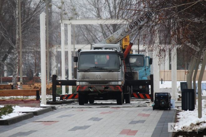 И снова сорвали: что происходит в парке 777-летия Нижнего Новгорода, закрытом для благоустройства - фото 19