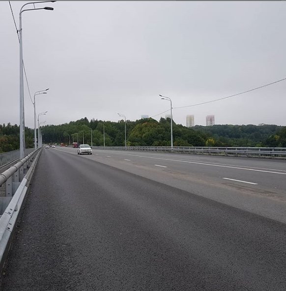 Мызинский мост полностью открыли в День города