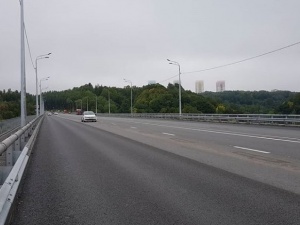 Мызинский мост полностью открыли в День города