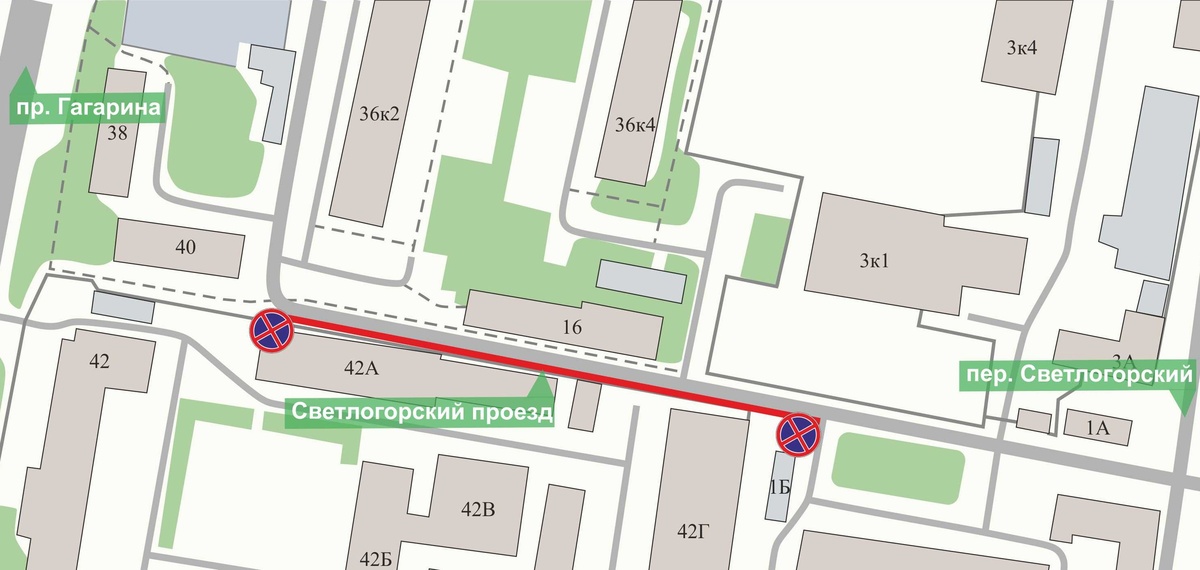 Парковку на Светлогорском проезде в Нижнем Новгороде ограничат со 2 июня