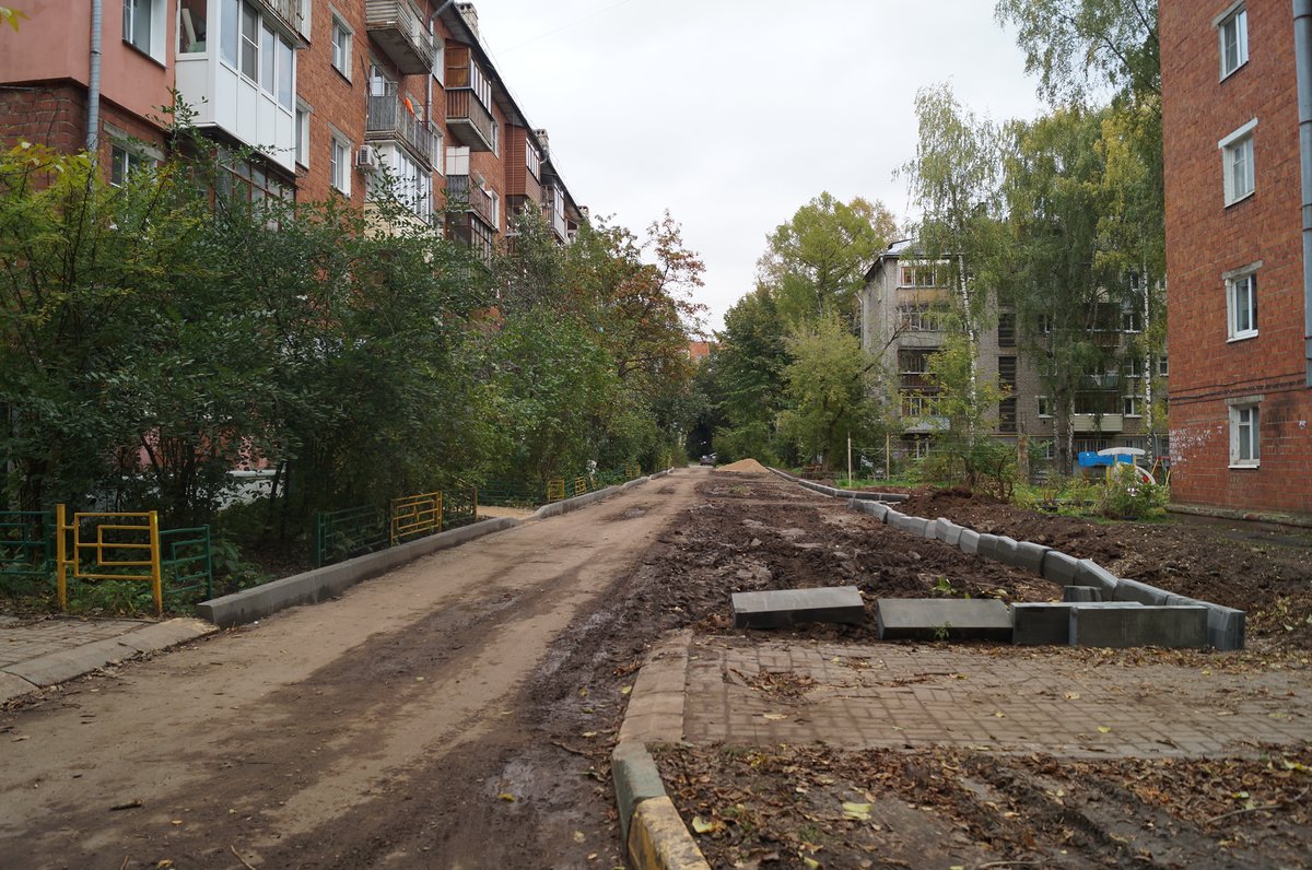 Новый асфальт появится во дворах на Медицинской и Крылова в Нижнем Новгороде - фото 1