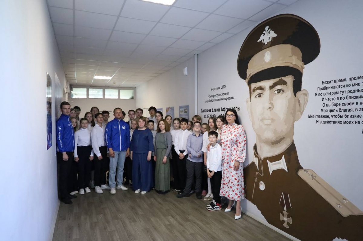 Еще одно граффити в честь участника СВО создано в Нижнем Новгороде - фото 1