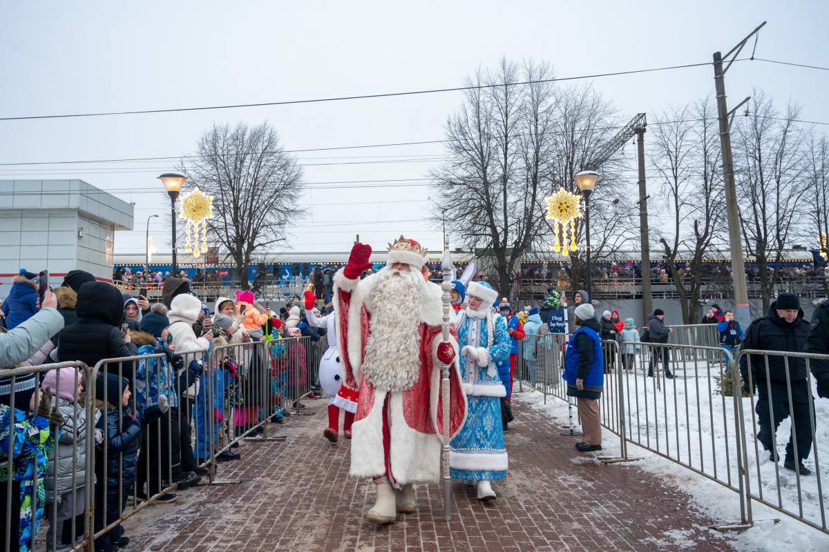 Стало известно расписание поезда Деда Мороза в Нижегородской области - фото 1