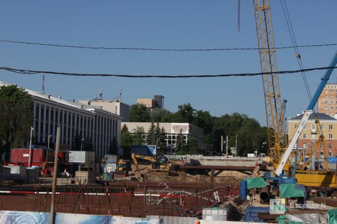 От метро до ИТ-кампуса: показываем, как сейчас выглядят самые важные стройки в Нижнем Новгороде - фото 62