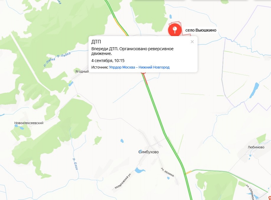 Реверс введен на нижегородской трассе из-за разлива битума после ДТП - фото 1