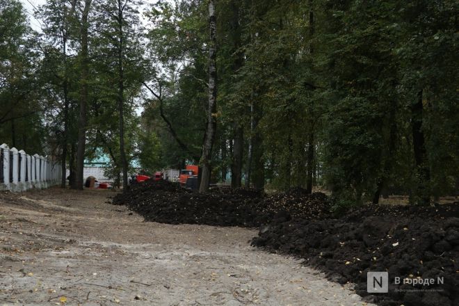 Фоторепортаж: как идет благоустройство парка 1 Мая в Нижнем Новгороде - фото 17