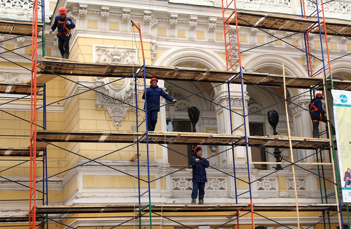 Реставрация зданий фото