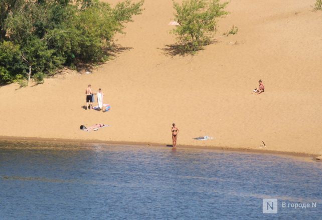 Выживание в жару: фоторепортаж с пляжей Нижнего Новгорода - фото 23