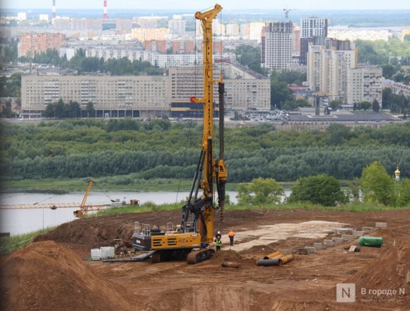 Фоторепортаж: как строится гигантский IT-кампус в центре Нижнего Новгорода - фото 30