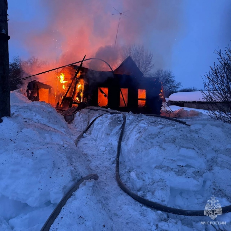 88-летняя женщина погибла на пожаре в доме в Нижегородской области - фото 1