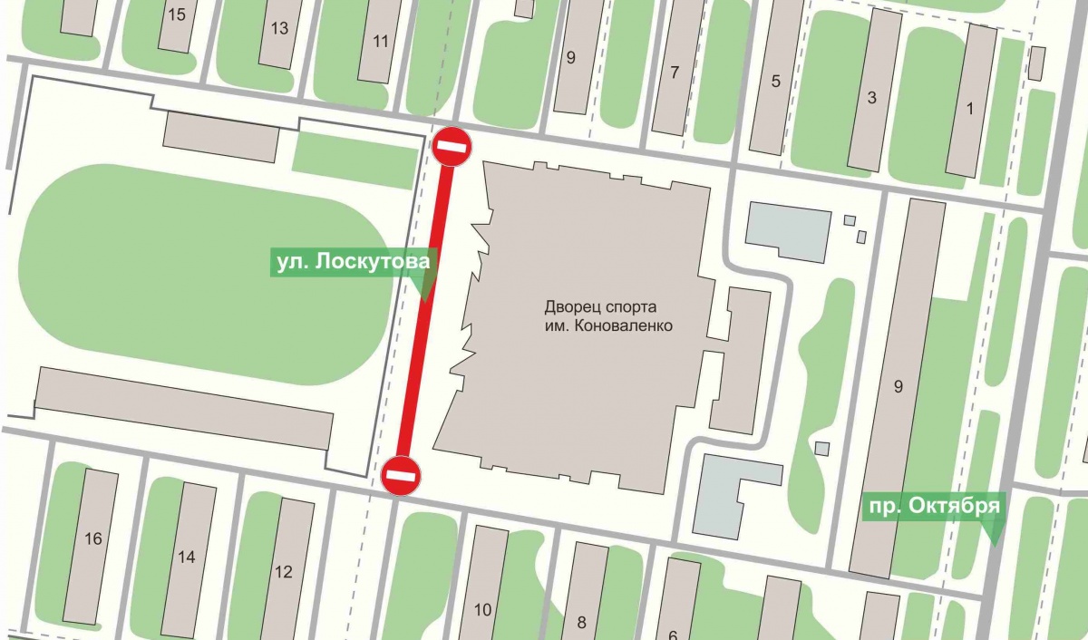 Часть улицы Лоскутова в Нижнем Новгороде перекроют 6 и 8 ноября - фото 1