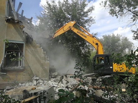 Аварийный дом снесли в Сормове