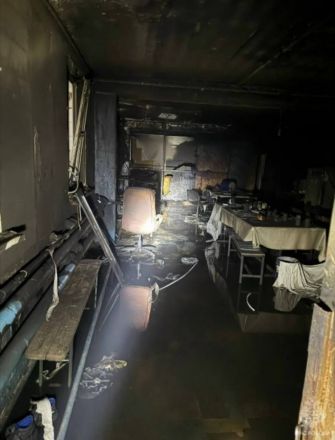 Мощный пожар произошел в промышленной зоне в Нижнем Новгороде - фото 3