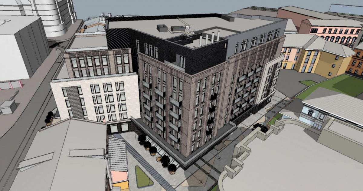 Экспертиза одобрила проект восьмиэтажной гостиницы в Нижнем Новгороде - фото 1