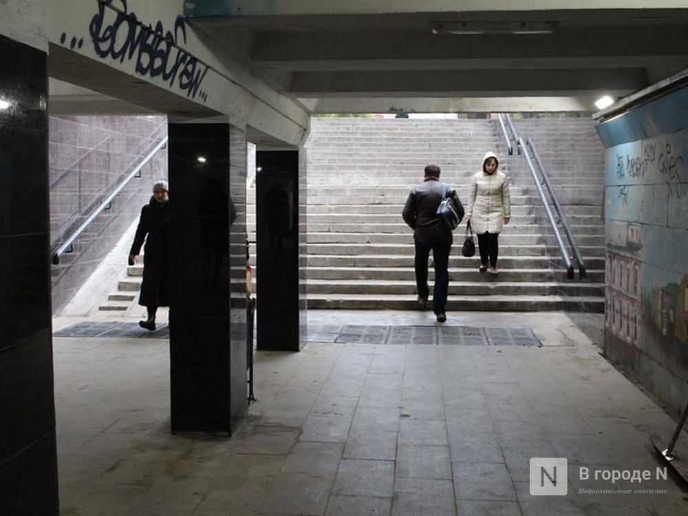 Подземный переход на площади Лядова закрыли на ремонт - фото 1