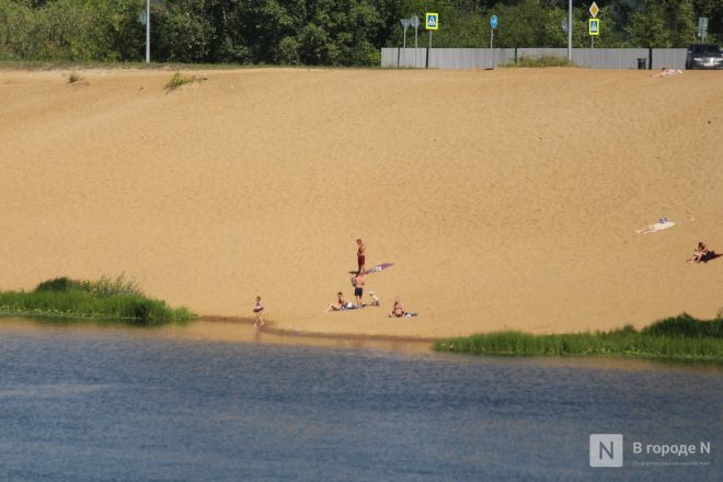 Выживание в жару: фоторепортаж с пляжей Нижнего Новгорода - фото 17