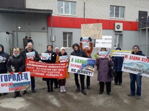 Пикеты против строительства низконапорного гидроузла прошли в Городце, Балахне и в Сормове