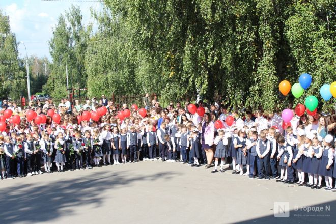 Шалабаев посетил линейку в школе №22 в Нижнем Новгороде: фото - фото 17