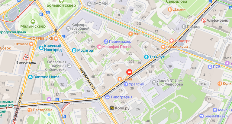 Страдания в пробках. Смотрим карту перекрытий на лето в центре Нижнего Новгорода - фото 7
