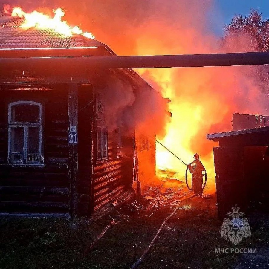 Смертельный пожар площадью 310 «квадратов» произошел в Нижегородской области - фото 2
